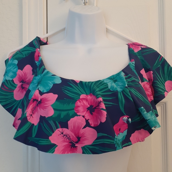 Envya Tropical Bikini Top, Large - Picture 3 of 7